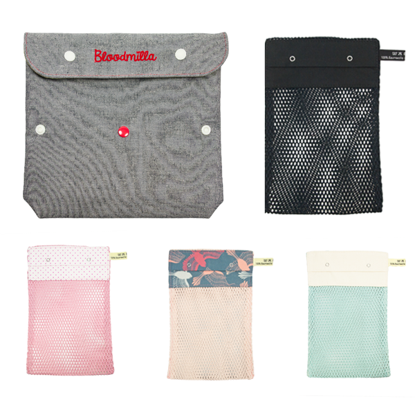 Neue Taschen und Wäschenetze - Bloodmilla Wetbags und plastikfreie Wäschenetze