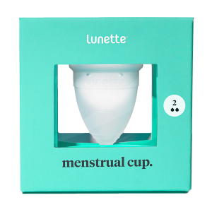 Menstruationstasse Lunette Klar Gr.2
