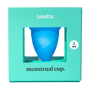 Menstruationstasse Lunette Blau Gr.2