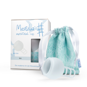 Merula Menstruationstasse "ice"