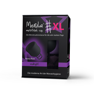 Merula Menstruationstasse "midnight" XL