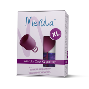 Merula Menstruationstasse "galaxy" XL